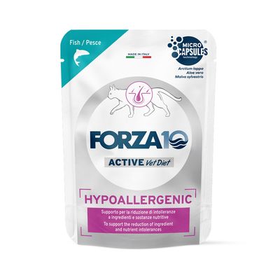 Forza 10 Hypoallergenic Active Vet Diet dla kotów, 12 x 80 g