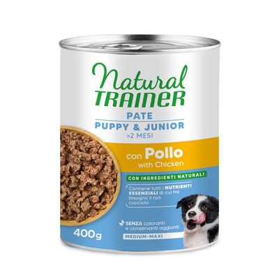 Natural Trainer Pate Medium & Maxi Puppy & Junior