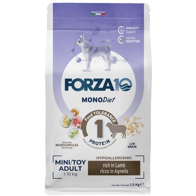 Forza10 Mini & Toy Diet, jagnięcina z ryżem