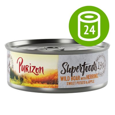 Korzystny pakiet Purizon Superfoods, 24 x 70 g