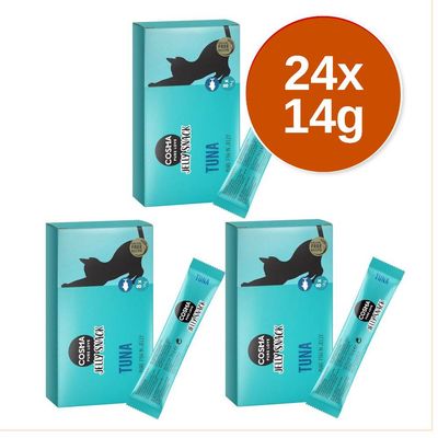 Korzystny pakiet Cosma Jelly Snack, 24 x 14 g