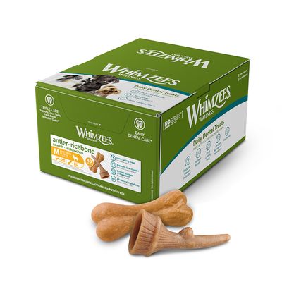 Whimzees by Wellness, poroże i kości ryżowe