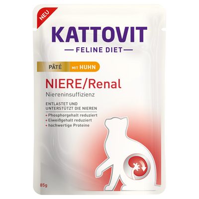 Kattovit Renal Paté, 10 x 85 g