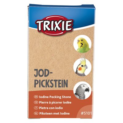 Trixie kamień do dziobania dla ptaków, z jodem