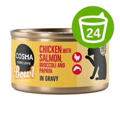 Megapakiet Cosma Bowl, 24 x 80 g