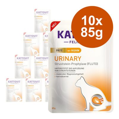 Kattovit Urinary Paté, 10 x 85 g