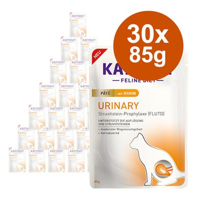Korzystny pakiet Kattovit Urinary Paté, 30 x 85 g