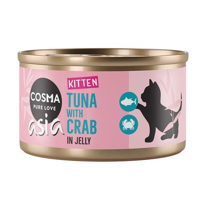 Cosma Asia Kitten w galarecie, 6 x 85 g