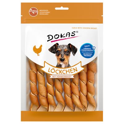Dokas, pałeczki do żucia z piersi kurczaka