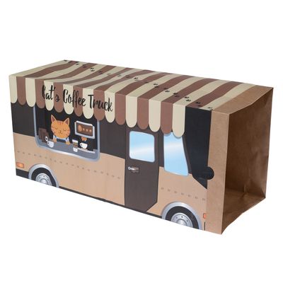 TIAKI Papierowy tunel Coffee Truck