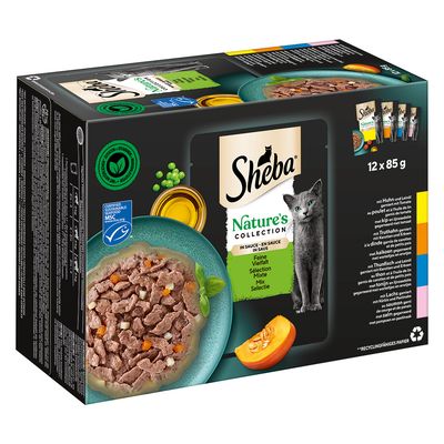 Sheba Nature's Collection w sosie, 12 x 85 g