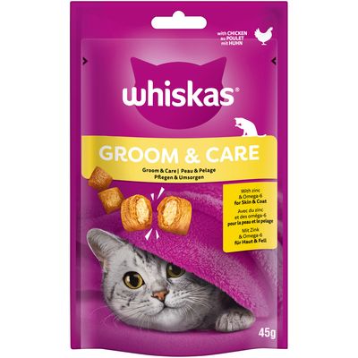 Whiskas Snacks Groom & Care, kurczak