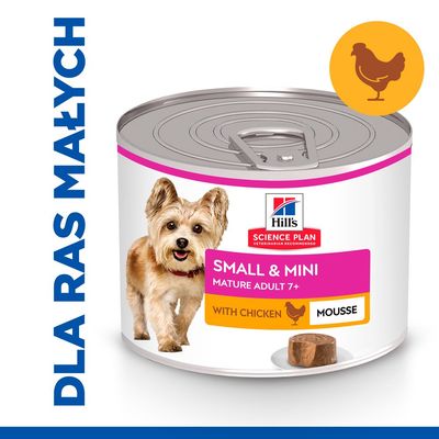 Hill's Science Plan Mature Small & Mini Mousse