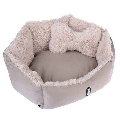 TIAKI Przytulne legowisko Fluffy Bone