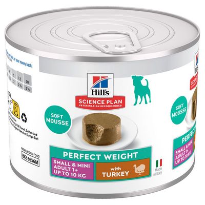 Hill's Science Plan Perfect Weight Adult Small & Mini Mousse