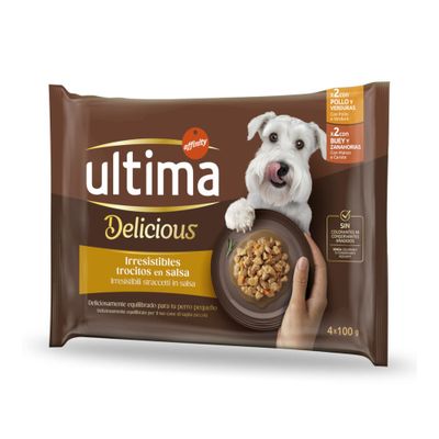 Ultima Delicious Adult Mini w sosie, 44 x 100 g