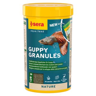 sera Guppy Gran Nature, pokarm roślinny