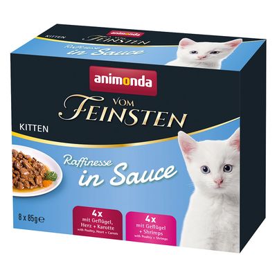 Pakiet mieszany animonda vom Feinsten Kitten w sosie