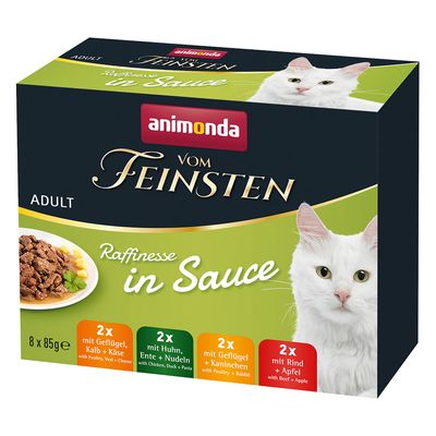 Pakiet mieszany animonda vom Feinsten Adult Raffinesse w sosie
