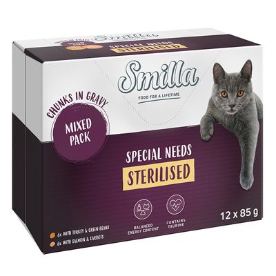 Smilla Sterilised, kawałeczki w sosie z warzywami