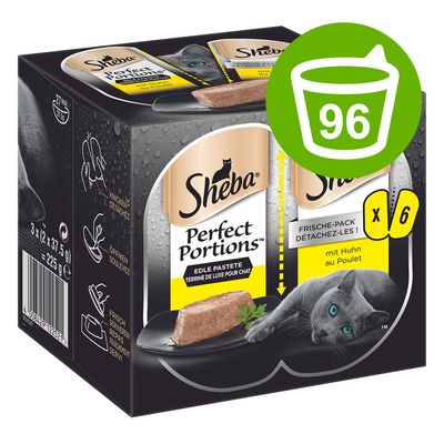 Megapakiet Sheba Perfect Portions, 96 x 37,5 g