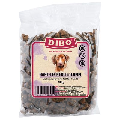DIBO BARF, przysmaki z jagnięciną