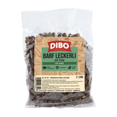 DIBO BARF, przysmaki z kaczką