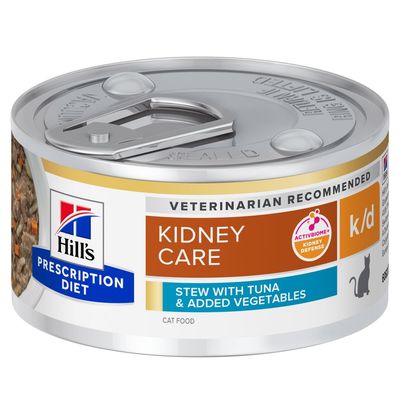Hill's Prescription Diet k/d Kidney Care Ragout, tuńczyk i warzywa