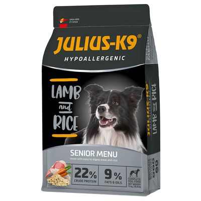 JULIUS-K9 High Premium Senior / Light Hypoallergenic, jagnięcina