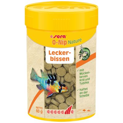 sera O-Nip Nature Leckerbissen, pokarm dla ryb ozdobnych