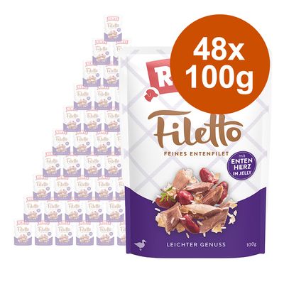 Megapakiet RINTI Filetto w galarecie, saszetki, 48 x 100 g