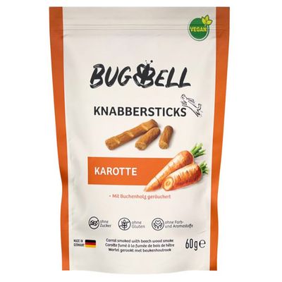 BugBell, pałeczki do gryzienia, marchewkowe