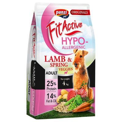 FitActive Originals Adult Hypoallergenic jagnięcina i wiosenne warzywa