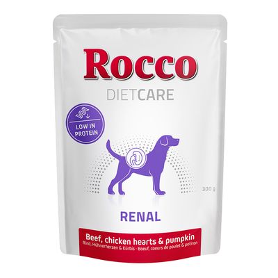 Rocco Diet Care Renal, wołowina i kurczak z dynią - w saszetkach 300g