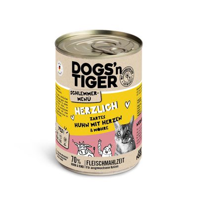 Dogs'n Tiger smakowite menu 6 x 400 g