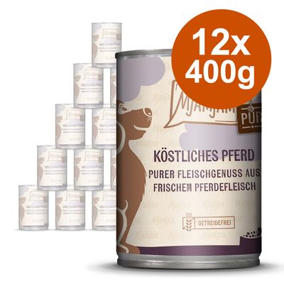 Korzystny pakiet MjAMjAM purer Fleischgenuss, 12 x 400 g