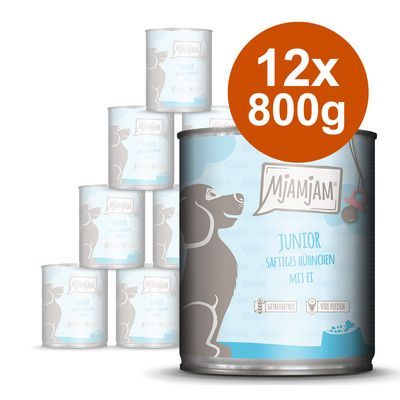 Korzystny pakiet MjAMjAM Junior, 12 x 800 g