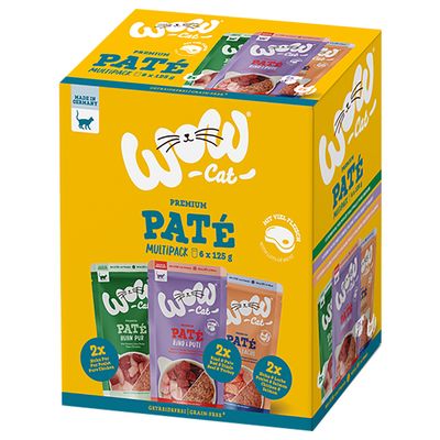 WOW Cat Adult, 6 x 125 g