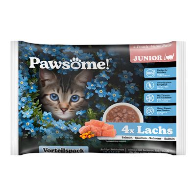 Korzystny pakiet Pawsome Junior, 8 x 85 g