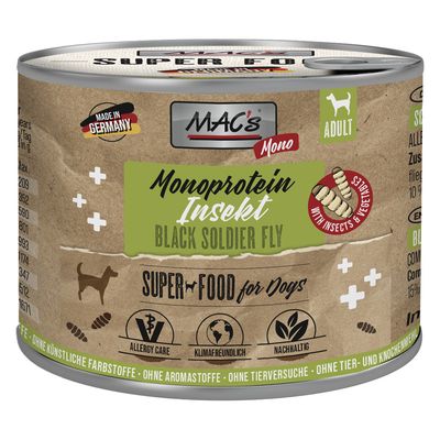 MAC's Monoprotein Insekty i Superfood 6 x 180 g