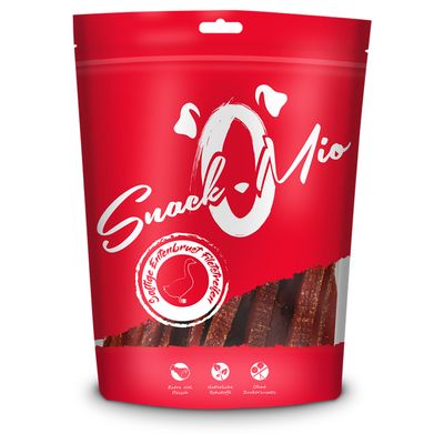 SnackOMio soczyste paski fileta z piersi kaczki