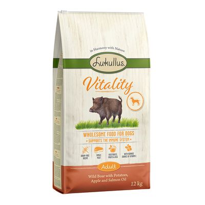 Lukullus Vitality Odporność, dzik (bez zbóż)