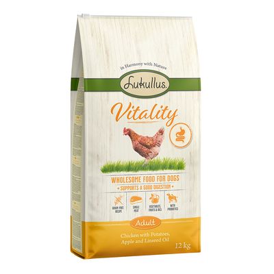 Lukullus Vitality Trawienie, kurczak (bez zbóż)