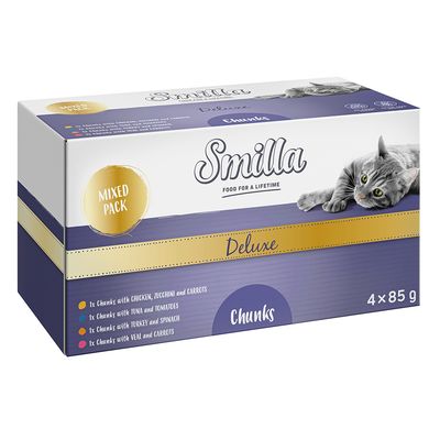 Smilla Deluxe kawałeczki w sosie, 12 x 85 g