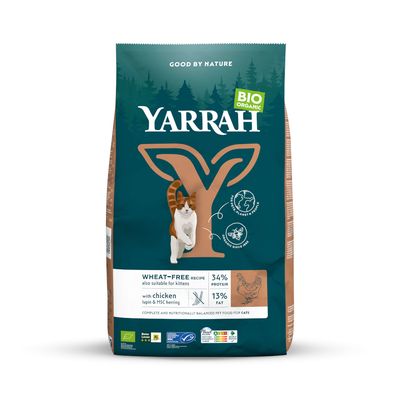 Yarrah Bio bez pszenicy, biokurczak i bioryba