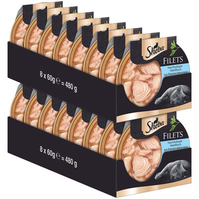 Megapakiet Sheba Filets, 32 x 60 g