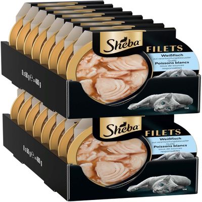 Megapakiet Sheba Filets, 32 x 60 g