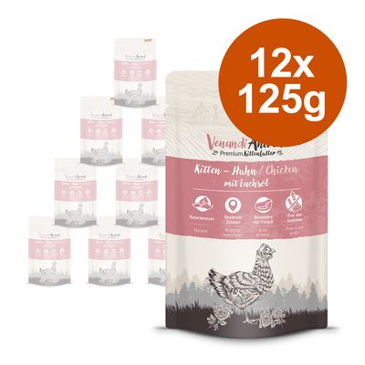 Venandi Animal Kitten, 12 x 125 g