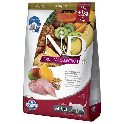 N&D Cat Tropical Selection, kurczak