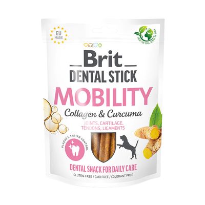 Brit Dental Stick Mobility z kurkumą i kolagenem